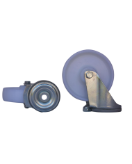 Rueda giratoria de 160 para 300 kgs