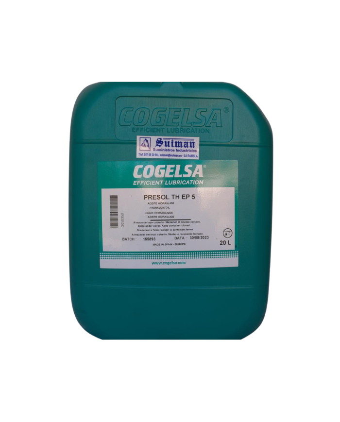 Aceite hidráulico ISO 68 color rojo