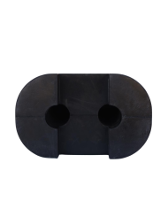 Rodillo taco vibradores ovalado 530x230x145