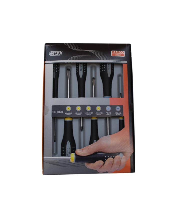 Juego de 6 destornilladores BAHCO be-9882